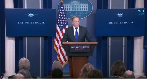 Sean Spicer White House Press Briefing