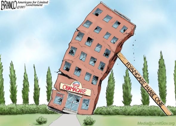 The Fix Is In - A.F. Branco Political Cartoon