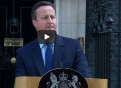 David Cameron resigns - brexit