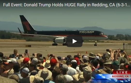 Trump rally Redding California 6-3-16