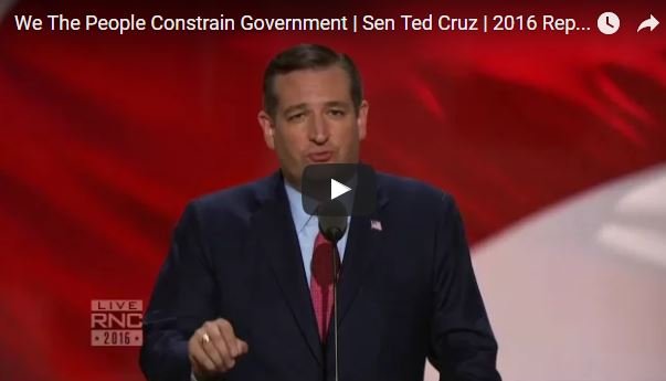 Ted Cruz video rnc speech