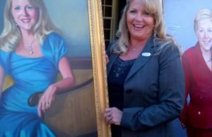 Maureen McDonnell explains how she lost 40 lbs. by having her portrait painted.