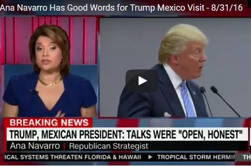 Anna Navarro comments on Trump's visit to Mexico