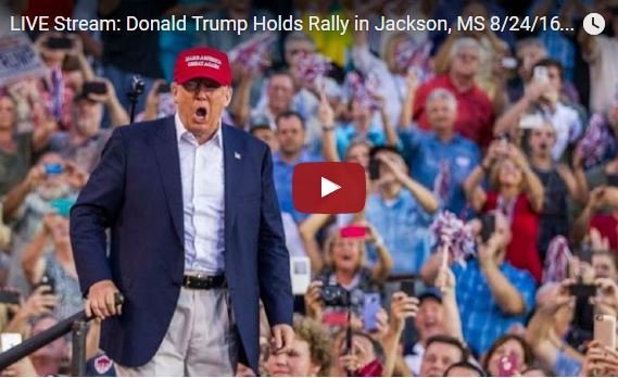 Donald Trump rally in Jackson, MS 8-24-16 - Live Stream