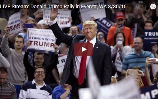 Live stream Trump in Everett Washington Xfinity