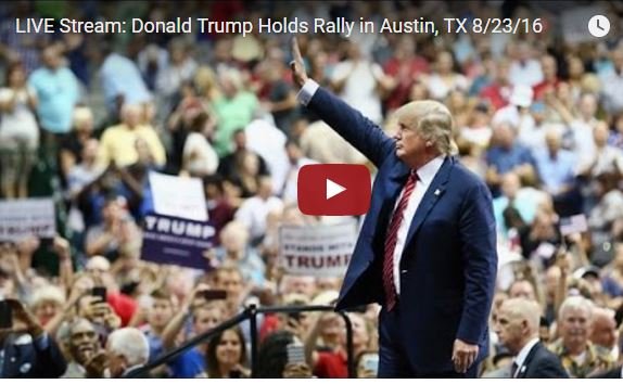 Trump Rally Austin, TX 8-23-16