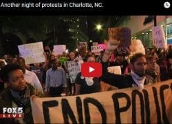 charlotte-north-carolina-thursday-night-protest-live-video