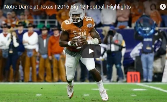 Notre Dame at Texas video highlights