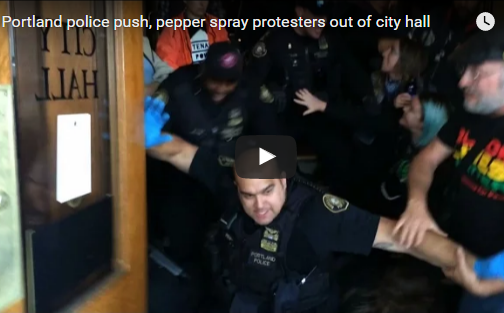 portland-police-pepper-spray-and-push-protesters-out-of-city-hall