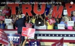 donald-trump-rally-leesburg-virginia-11-6-16-live-stream