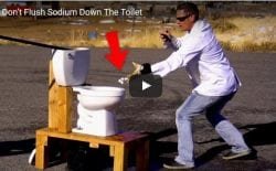 what-happens-if-you-flush-sodium-down-a-toilet