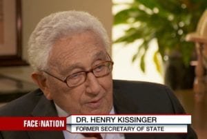 Henry Kissinger speaks positively of Trump