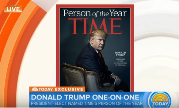 Trump interview Time man of the year