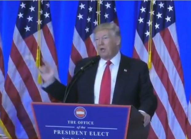 Donald Trump press conference 01-11-2017 live stream