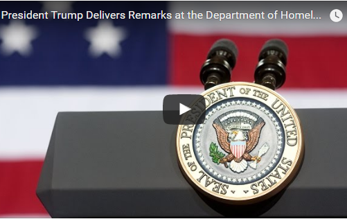 President Trump speech Department of Homeland Security 01-25-2017