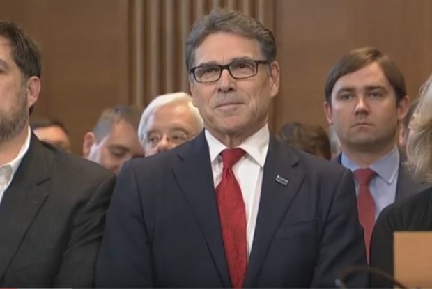 Rick Perry senate confirmation hearing