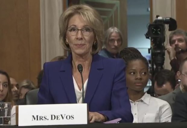 Senate Confirmation Hearing Betsy Devos