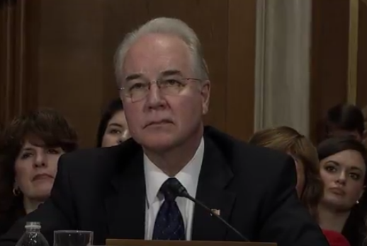 Tom Price confirmation hearing