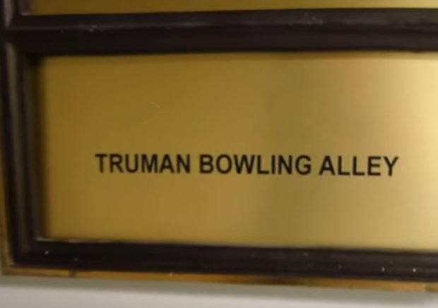 White House Truman Bowling Alley