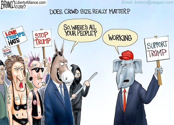 Does Size Matter? Political Cartoon by A.F. Branco