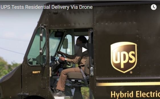 UPS Tests Drone Delivery