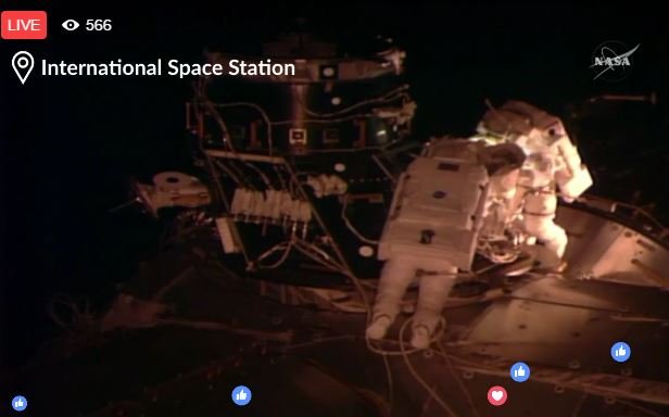 ISS Space Walk