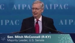Mitch McConnell at AIPAC 2017