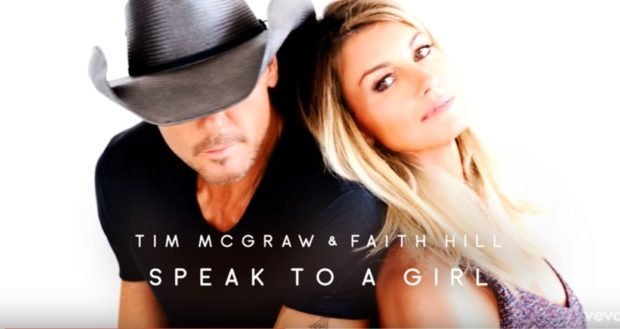Tim McGraw and Faith Hill Speak to a Girl