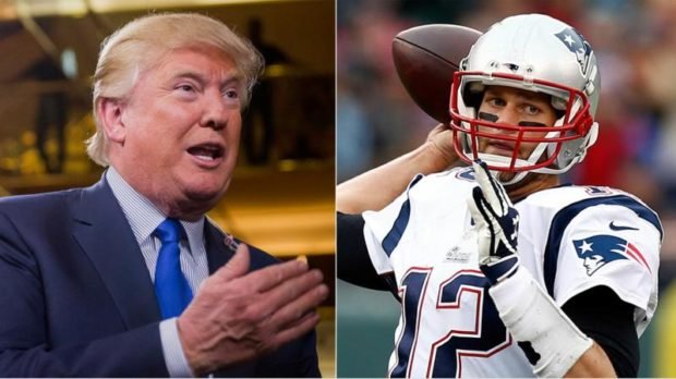 Donald Trump welcomes New England Patriots to White House