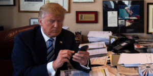 Donald trump tweeting