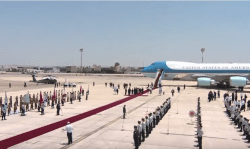 Arrival Ceremony Trump in Israel