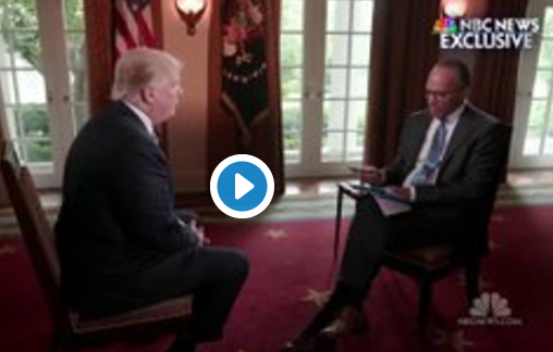 Donald Trump NBC interview