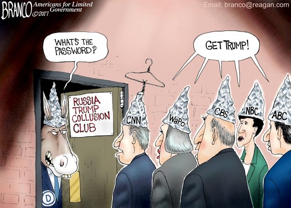 Members Only - A.F. Branco political cartoon