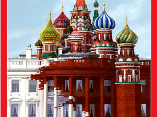 Time Magazine Cover White House Kremlin