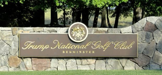 Trump National Golf Club Bedminster, New Jersey Sign