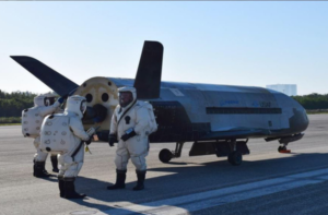 X-37B lands at Kennedy Space Center