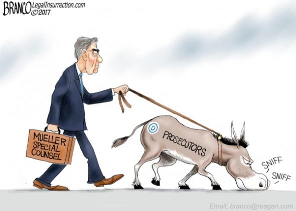 Braying for Conviction - A.F. Branco political cartoon