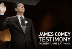 James Comey Senate testimony live stream 6-8-17