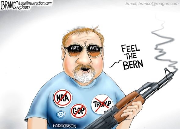 Out of Left Field - A.F. Branco political cartoon