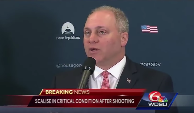 Steve Scalise in critical condition