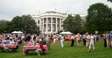 Picnic White House South Lawn