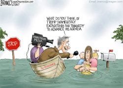 Whatever Floats Your Boat - A.F. Branco Cartoon