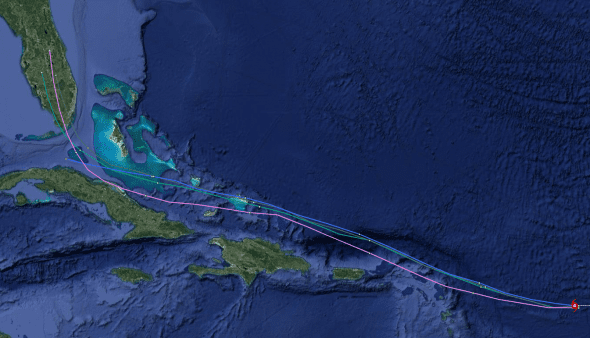Irma 6-day model track 9-4-17 0000z