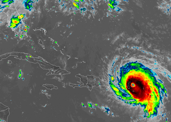 Irma GOES-16 imagery 9-6-17 1815z