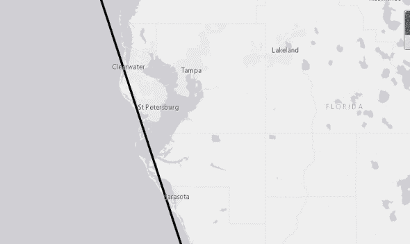 Irma precise track 9-10 0200 out