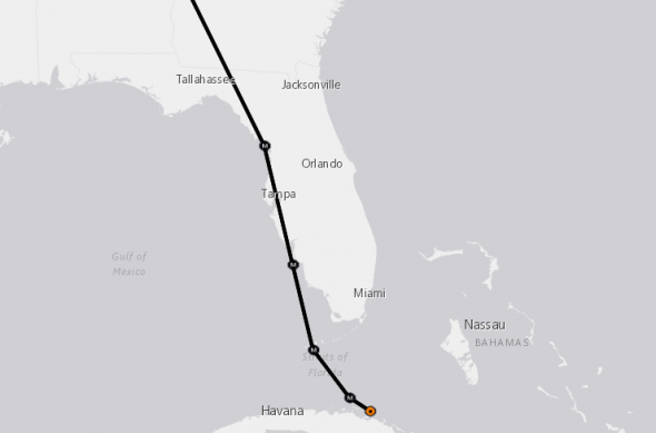 Irma precise track 9-9 1400