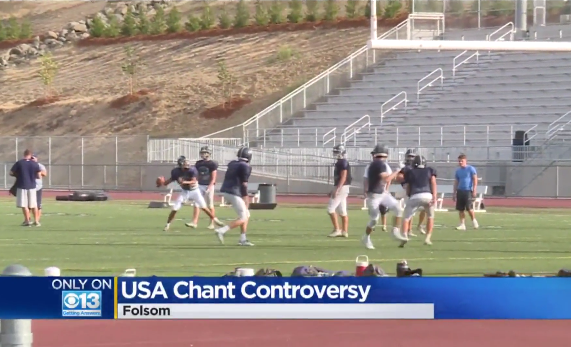 USA Chant controversy
