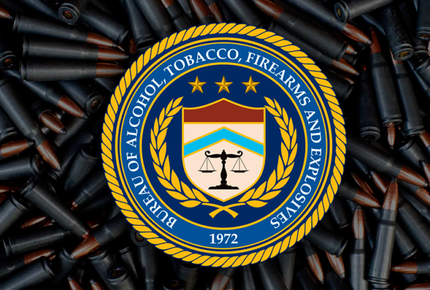 ATF logo and ammo
