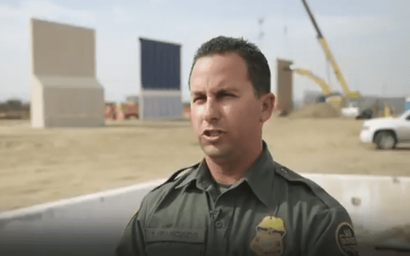 Border Patrol wall test