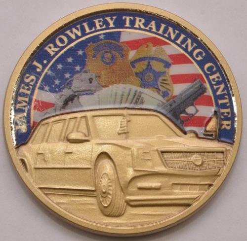 James J. Rowley US Secret Service Training center badge